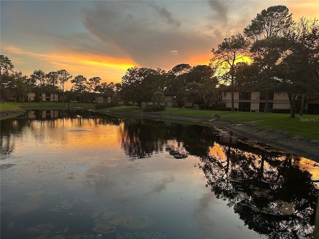 property view of water