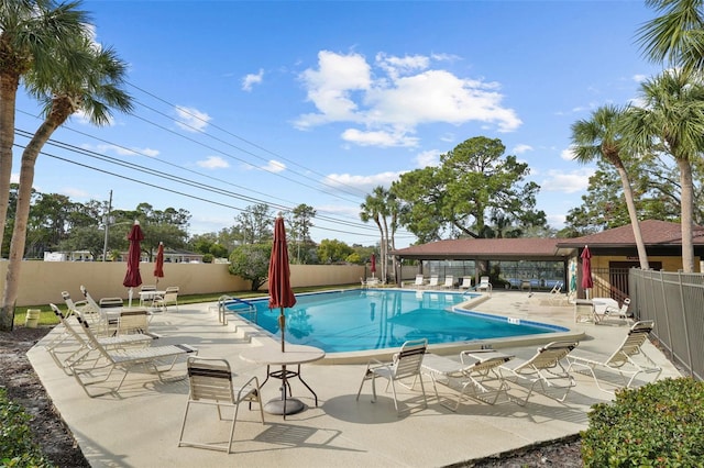 2679 Sabal Springs Cir Unit 203, Clearwater, FL 33761 - view of pool featuring a patio