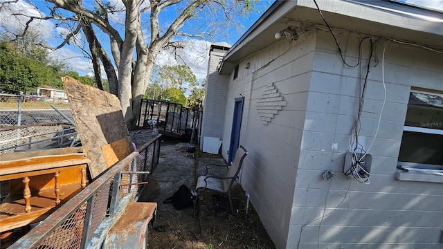 view of property exterior