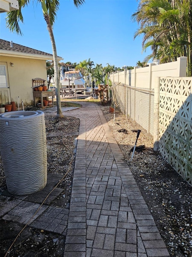 view of patio featuring central AC unit