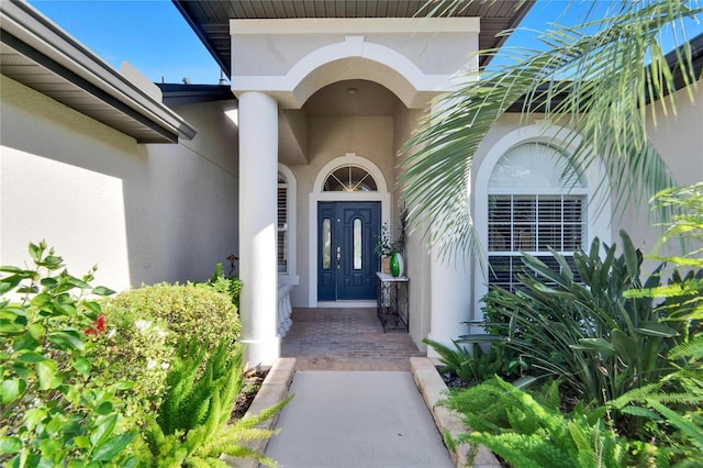 view of property entrance