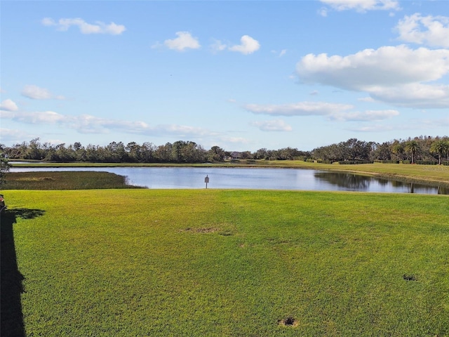 property view of water