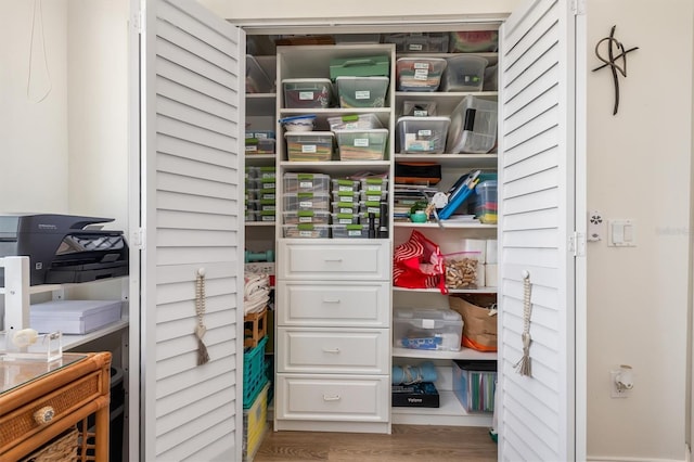 view of pantry