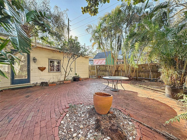 view of patio