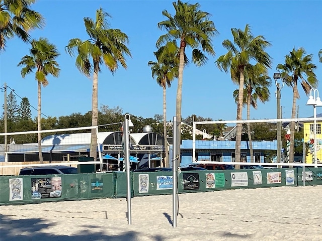 view of community with volleyball court