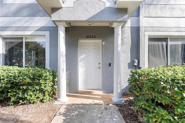 view of property entrance