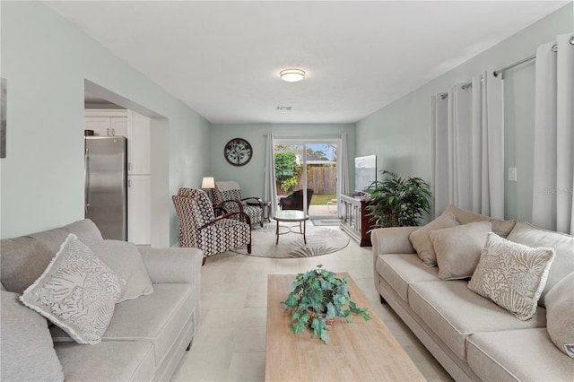 view of living room