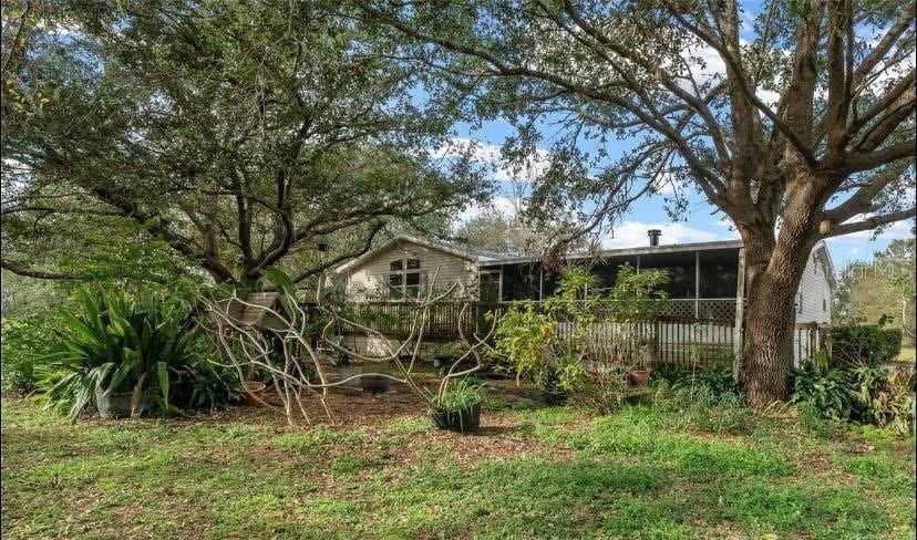 view of back of property