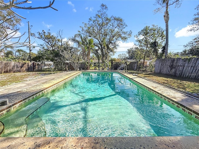 view of pool