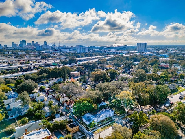 drone / aerial view