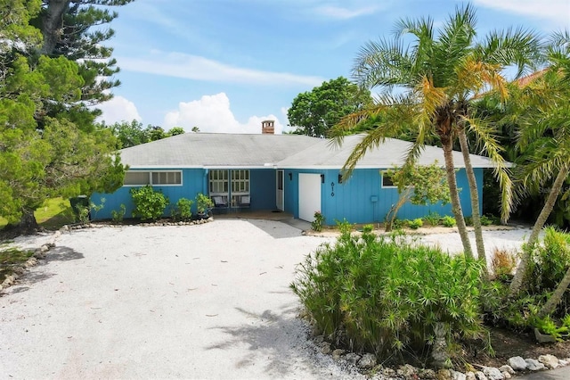 view of ranch-style home