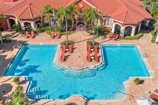 view of swimming pool