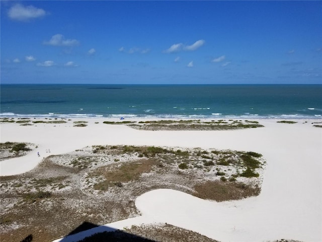 water view featuring a view of the beach