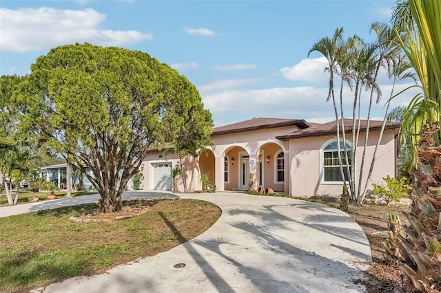 view of mediterranean / spanish house