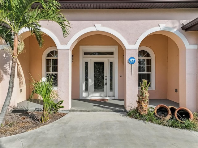 view of property entrance