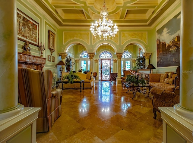 view of building lobby