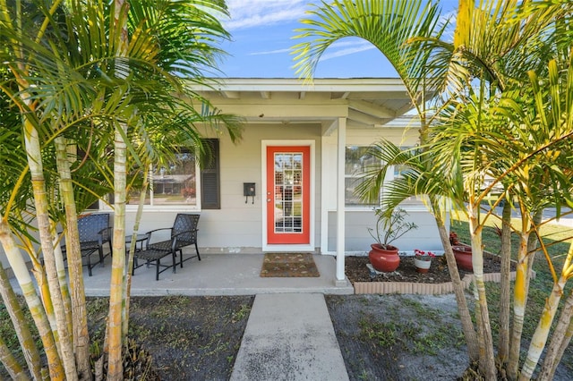 view of entrance to property