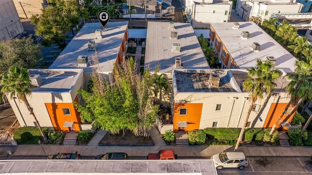 drone / aerial view featuring a residential view