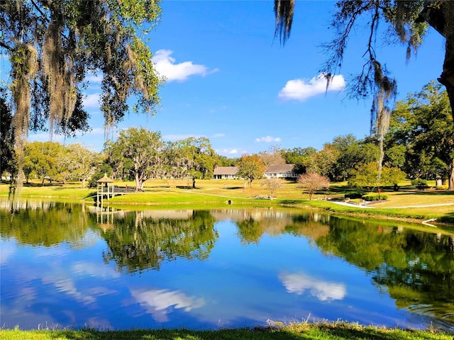 property view of water