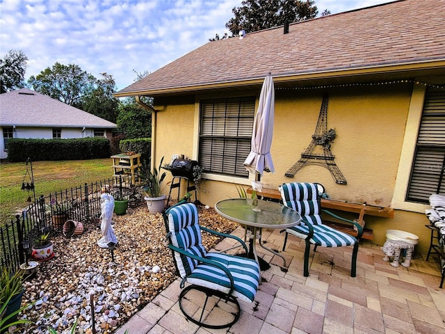 view of patio