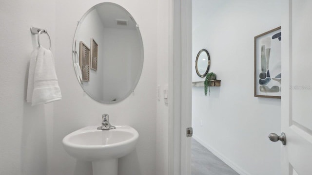 bathroom with sink