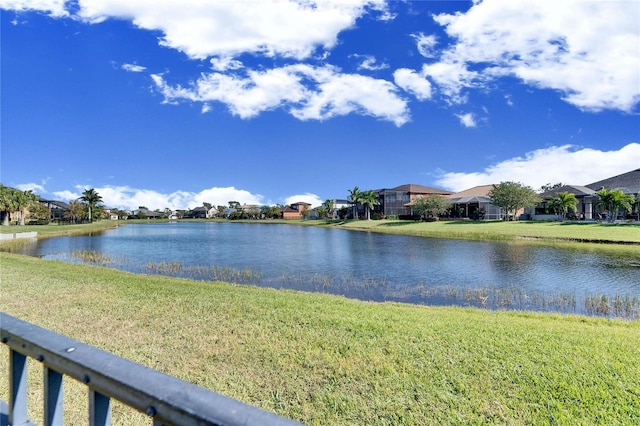 view of water feature