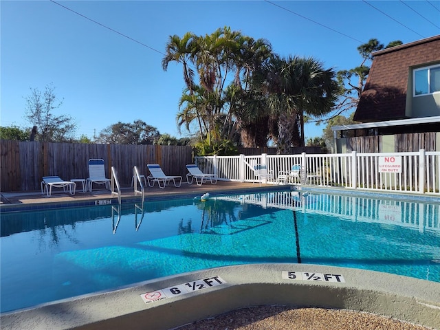 view of swimming pool