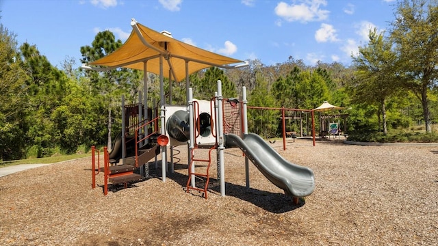 view of play area