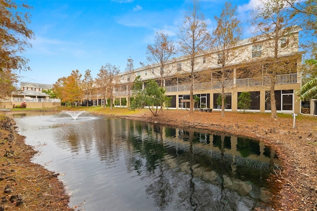 property view of water