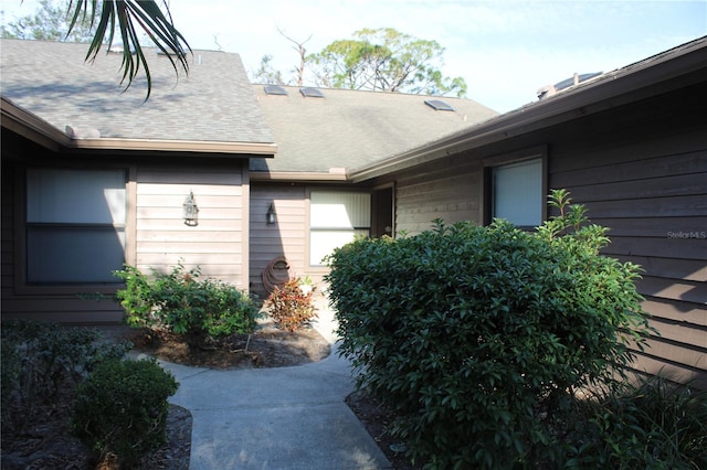 view of entrance to property