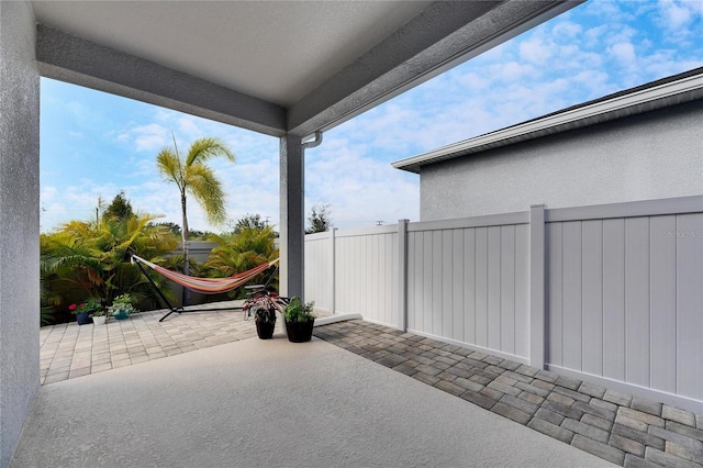 view of patio / terrace