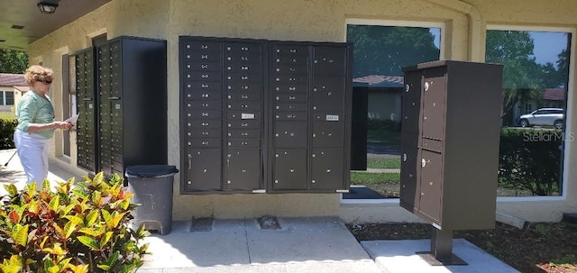 view of home's community featuring mail boxes