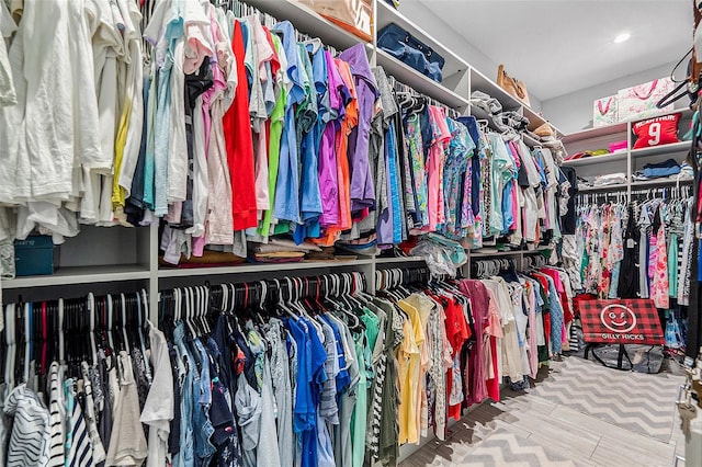 view of spacious closet