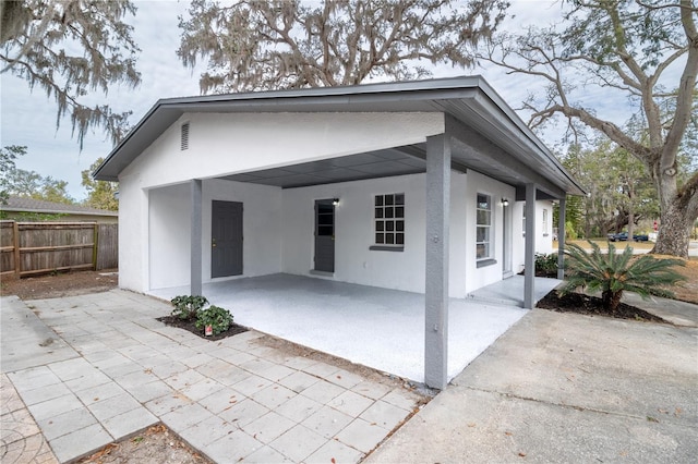 view of back of house