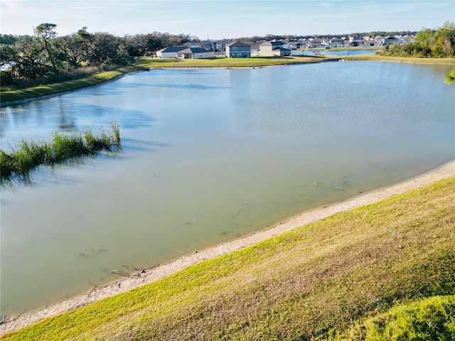 property view of water