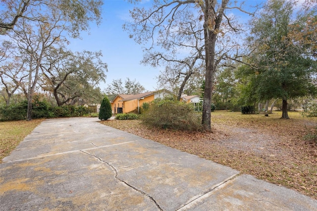 view of side of property