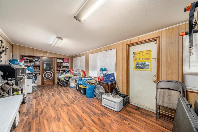 view of storage room