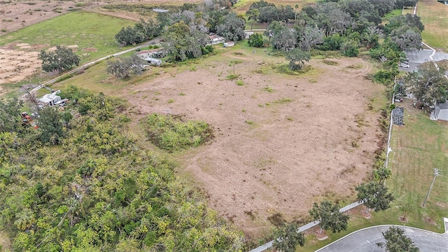 drone / aerial view featuring a rural view