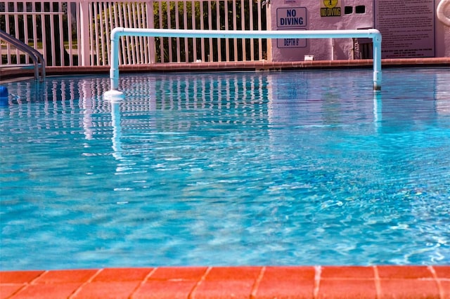 view of pool