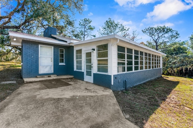 view of rear view of house