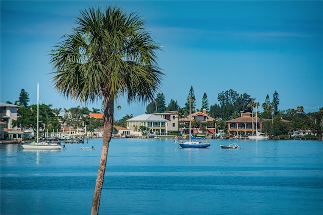 property view of water