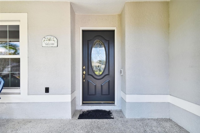 view of entrance to property