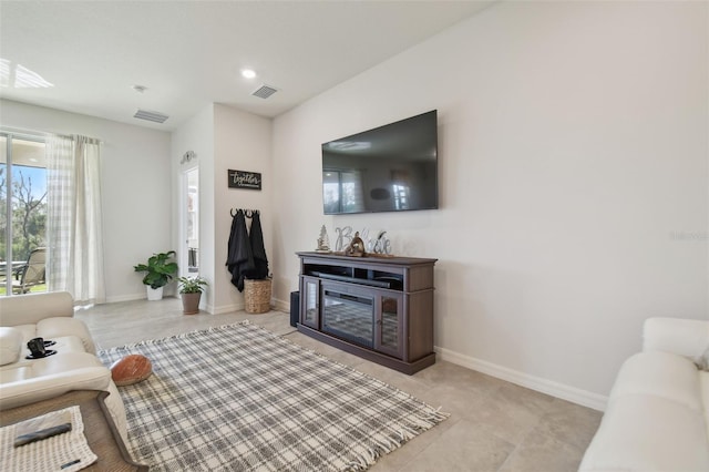 view of living room