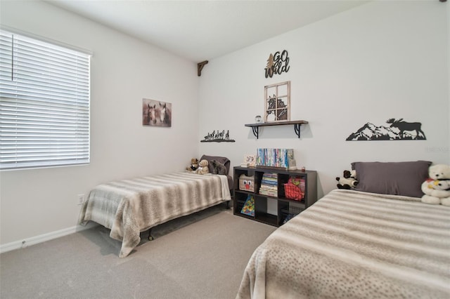 bedroom featuring carpet flooring