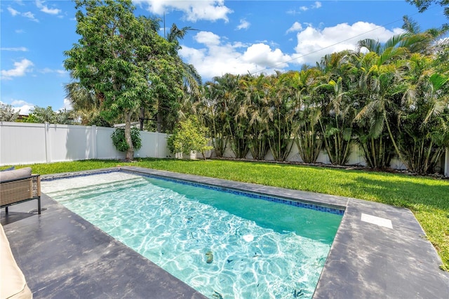 2246 Fiesta Dr, Sarasota, FL 34231 - view of pool with a fenced backyard