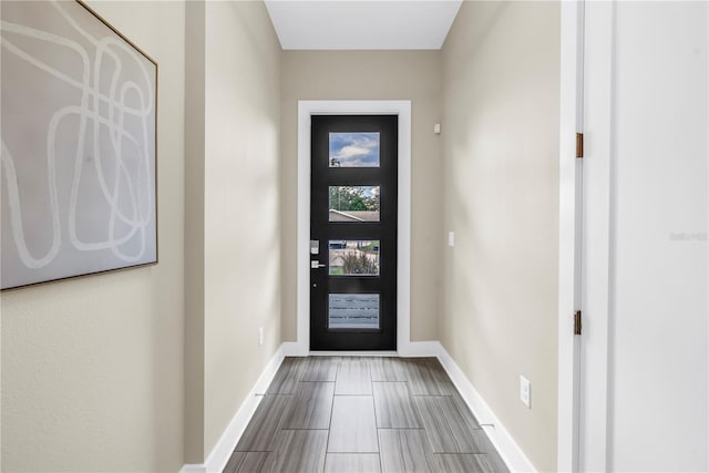 2246 Fiesta Dr, Sarasota, FL 34231 - entryway with baseboards