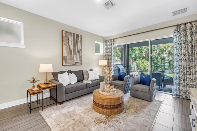 2246 Fiesta Dr, Sarasota, FL 34231 - living room with baseboards