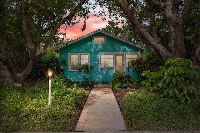 view of bungalow-style house