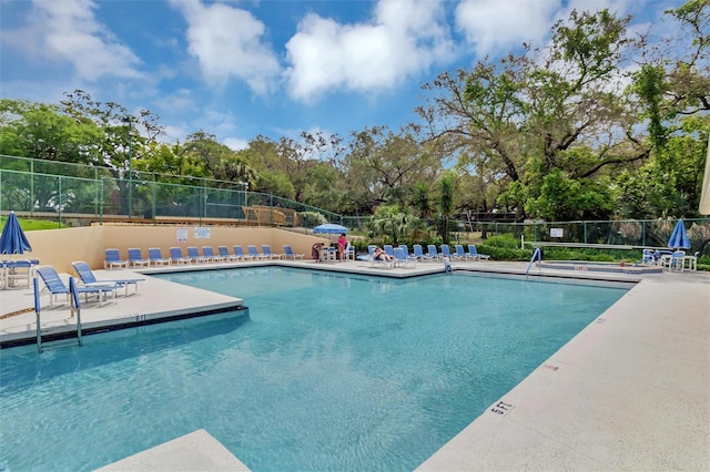 view of swimming pool