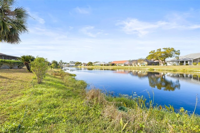 property view of water